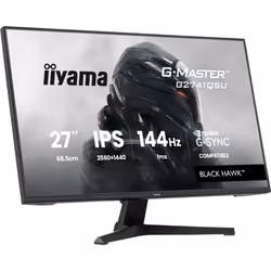 iiyama G-MASTER G2741QSU-B1 Monitor PC 68,6 cm (27") 2560 x 1440 Pixel Nero - Vista aggiuntiva 4