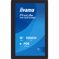 iiyama TW1023ASC-B3P Monitor PC 25,6 cm (10.1") 1280 x 800 Pixel LCD Touch screen Nero - Vista aggiuntiva 4