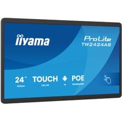 iiyama TW2424AS-B3P visualizzatore di messaggi Pannello piatto interattivo 60,5 cm (23.8") Wi-Fi 450 cd/m² Full HD Nero Touch screen Processore integrato Android 24/7
