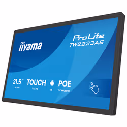 iiyama ProLite TW2223AS-B3P Monitor PC 54,6 cm (21.5") Touch screen - Vista aggiuntiva 5