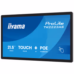 iiyama ProLite TW2223AS-B3P Monitor PC 54,6 cm (21.5") Touch screen - Vista aggiuntiva 6