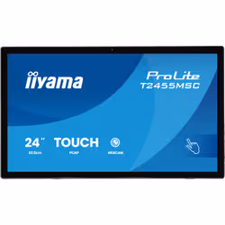 iiyama T2455MSC-B2 pannello di controllo tattile 60,5 cm (23.8") 1920 x 1080 Pixel - Vista aggiuntiva 2