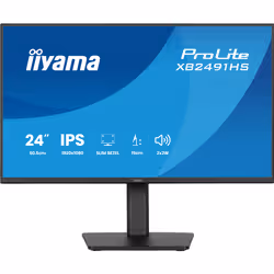 iiyama ProLite XB2491HS-B1 Monitor PC 60,5 cm (23.8") 1920 x 1080 Pixel Full HD LCD Nero - Vista aggiuntiva 3