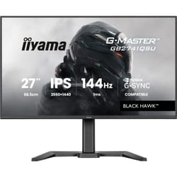 iiyama G-MASTER GB2741QSU-B1 Monitor PC 68,6 cm (27") 2560 x 1440 Pixel Nero