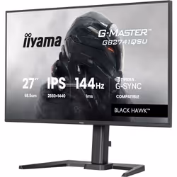 iiyama G-MASTER GB2741QSU-B1 Monitor PC 68,6 cm (27") 2560 x 1440 Pixel Nero - Vista aggiuntiva 3