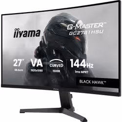 iiyama G-MASTER GC2781HSU-B1 27" 144H Monitor PC 68,6 cm (27") 1920 x 1080 Pixel Nero - Vista aggiuntiva 4