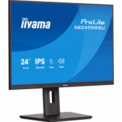 iiyama ProLite XB2495WSU-B1 Monitor PC 61,2 cm (24.1") 1920 x 1200 Pixel Full HD LCD Nero - Vista aggiuntiva 5