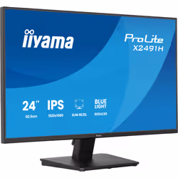 iiyama ProLite X2491H-B1 Monitor PC 60,5 cm (23.8") 1920 x 1080 Pixel Full HD LCD Nero - Vista aggiuntiva 4