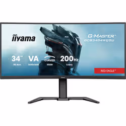 iiyama G-MASTER GCB3484WQSU-B2 Monitor 34 pollici UWQHD VA 200 Hz curvo 21:9 Nero - Vista aggiuntiva 3