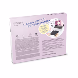 Wacom Intuos S Bluetooth Manga Edition tavoletta grafica Nero 2540 lpi (linee per pollice) 152 x 95 mm USB/Bluetooth
