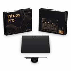 Wacom Intuos Pro Small – 2025 tavoletta grafica Nero 187 x 105 mm USB/Bluetooth - Vista aggiuntiva 5