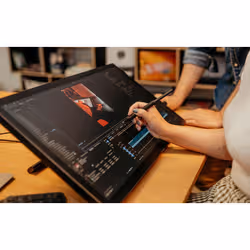 Wacom Cintiq 24 tavoletta grafica Nero 5080 lpi (linee per pollice) 527 x 296 mm USB - Vista aggiuntiva 6