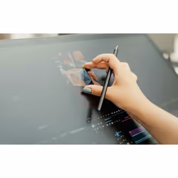 Wacom Cintiq 24 Touch tavoletta grafica Nero 5080 lpi (linee per pollice) 527 x 296 mm USB - Vista aggiuntiva 6