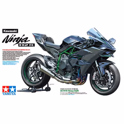 Tamiya Kawasaki Ninja H2R Modellino di moto Kit di montaggio 1:12 - Vista aggiuntiva 4