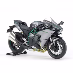 Tamiya Kawasaki Ninja H2 Carbon, Modellino di moto, Kit di montaggio, 1:12, Kawasaki Ninja H2 Carbon, Qualsiasi tipo, Plastic ...