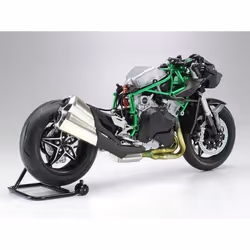 Tamiya Kawasaki Ninja H2 Carbon Modellino di moto Kit di montaggio 1:12 - Vista aggiuntiva 5