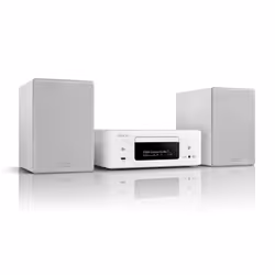 Denon CEOL N12DAB, Mini impianto audio domestico, Bianco, 1 dischi, 65 W, 2-vie, DAB, DAB+, FM