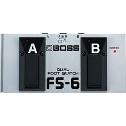 BOSS FS-6 parte e accessorio per amplificatori di strumenti musicali Interruttore a pedale/controller Chitarra