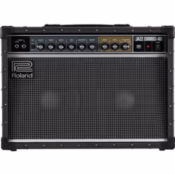Roland JC-40, 2.0 canali, 40 W, Cablato, 6,3 mm, Chitarra acustico-elettrica, Nero
