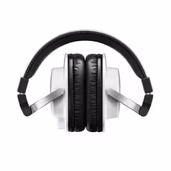 Yamaha HPH-MT5W cuffia e auricolare Cuffie Cablato A Padiglione Nero, Argento - Vista aggiuntiva 2
