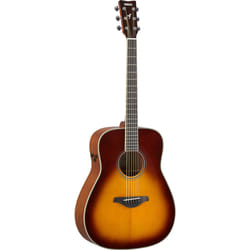 Yamaha FG-TA Chitarra acustico-elettrica Classico 6 corde Marrone, Legno