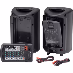 Yamaha Stagepas 400BT Sistema PA indipendente 400 W Nero - Vista aggiuntiva 6