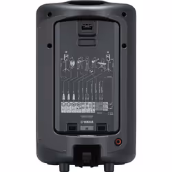Yamaha Stagepas 600BT Sistema PA indipendente 640 W Nero - Vista aggiuntiva 5