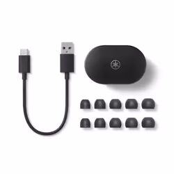 Yamaha TW-E7B Auricolare True Wireless Stereo (TWS) In-ear Musica e Chiamate Bluetooth Nero - Vista aggiuntiva 4