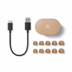 Yamaha TW-E7B Auricolare True Wireless Stereo (TWS) In-ear Musica e Chiamate Bluetooth Beige - Vista aggiuntiva 4