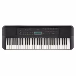 Yamaha PSR-E283, 61 chiavi, Pulsanti, Manopola, Bianco, Nero, 940 mm, 317 mm