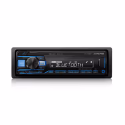 Alpine UTE-200BT Ricevitore multimediale per auto Nero Bluetooth