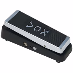 VOX V847, Pedale Wah, Nero, Argento, Chitarra, AC, Batteria, 540 mA, 9 V