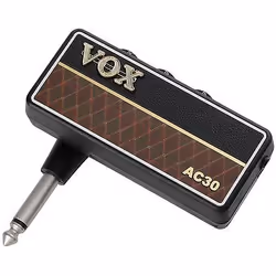VOX amPlug 2 AC 30, Cablato, Nero, Marrone, 86 mm, 80 mm, 31 mm, 40 g
