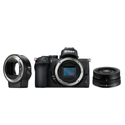 Nikon Z 50 + 16-50mm + FTZ Adapter MILC 20,9 MP CMOS 5568 x 3712 Pixel Nero