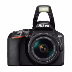 Nikon D3500 + AF-P 18-55mm VR Kit fotocamere SLR 24,2 MP CMOS 6000 x 4000 Pixel Nero - Vista aggiuntiva 5