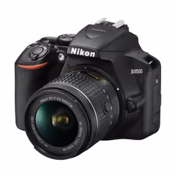 Nikon D3500 + AF-P 18-55mm VR Kit fotocamere SLR 24,2 MP CMOS 6000 x 4000 Pixel Nero - Vista aggiuntiva 7