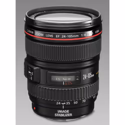 Canon EF 24-105mm f/4L IS USM Nero - Vista aggiuntiva 3
