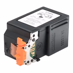 Canon BC-23 Black Enhanced BubbleJet Printhead InkJet Cartridge, Nero, Inchiostro a base di pigmento