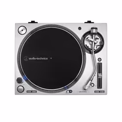 Audio-Technica AT-LP140XP Piatto per DJ ad azionamento diretto Argento