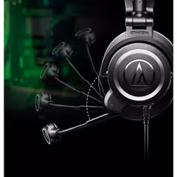 Audio-Technica ATH-M50XSTS-USB cuffia e auricolare Cablato A Padiglione USB tipo A Nero - Vista aggiuntiva 3