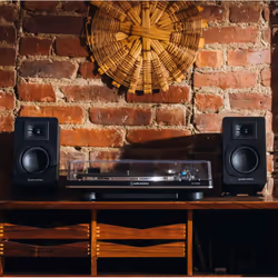 Audio-Technica AT-SP3X altoparlante 2-vie Nero Con cavo e senza cavo 30 W - Vista aggiuntiva 4
