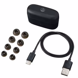 Audio-Technica ATH-CKS30TW+ Auricolare True Wireless Stereo (TWS) In-ear Musica e Chiamate USB tipo-C Bluetooth Nero - Vista aggiuntiva 3