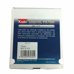 Kenko KEDMCUV72 Filtro per lenti della macchina fotografica Filtro a raggi ultravioletti (UV) per fotocamera 72 mm
