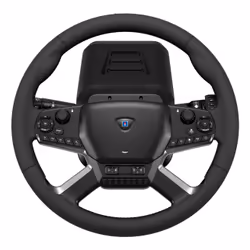 Hori Force Feedback Truck Control System Nero USB Volante + Pedali + Joystick PC