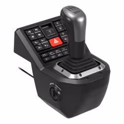 Hori Force Feedback Truck Control System Nero USB Volante + Pedali + Joystick PC