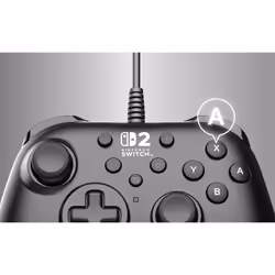 Hori HORIPAD Turbo Nero USB Gamepad Analogico/Digitale Nintendo Switch 2 - Vista aggiuntiva 8
