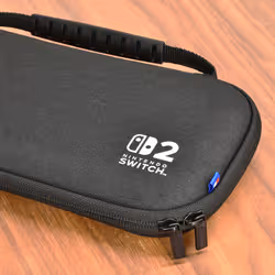 Hori NSX-018E custodia per console portatile Custodia a sacchetto Nintendo Tessuto Nero - Vista aggiuntiva 6