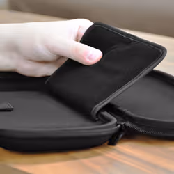 Hori NSX-018E custodia per console portatile Custodia a sacchetto Nintendo Tessuto Nero - Vista aggiuntiva 7