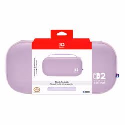Hori NSX-079E custodia per console portatile Custodia a sacchetto Nintendo Tessuto Lavanda - Vista aggiuntiva 3