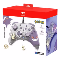 Hori HORIPAD Turbo Nero Gamepad Nintendo Switch, Nintendo Switch 2, Nintendo Switch OLED - Vista aggiuntiva 5
